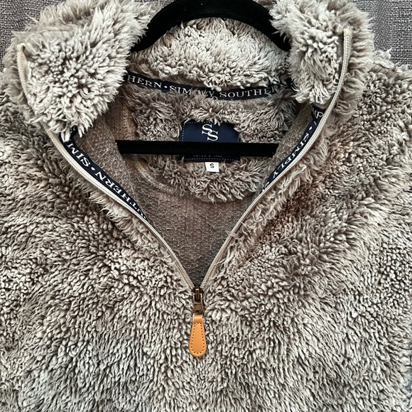 Simply Southern Fuzzy Pullover 1/2 Zip-Women’s Small - Picture 3 of 6